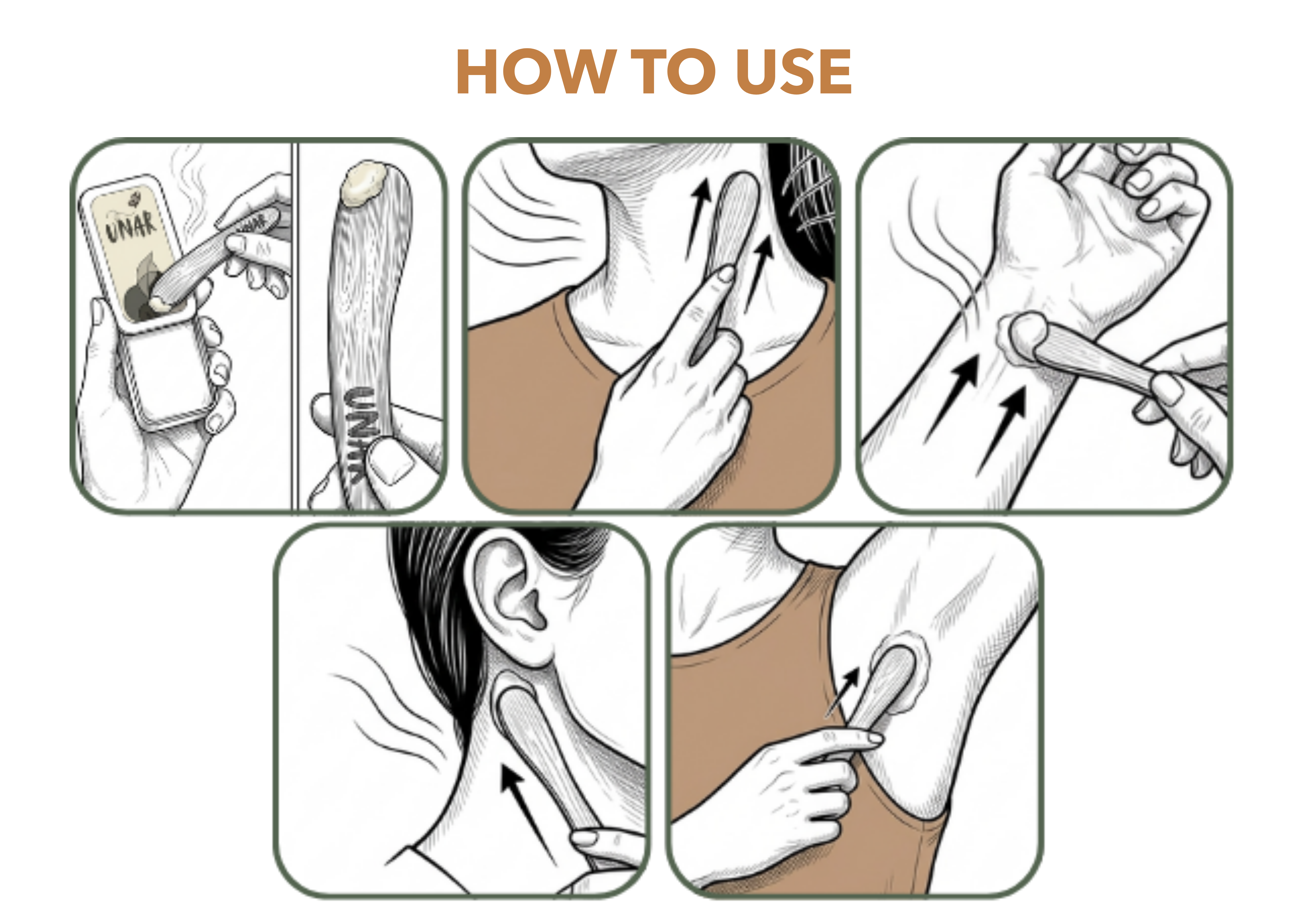 How to Use Unar Solid Perfume